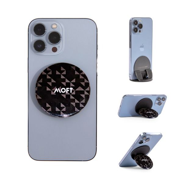 MOFT O-Snap Phone Stand and Grip with Magnetic Stand | Black Diamond MOFT O-Snap Phone Stand and Grip with Magnetic Stand | Black Diamond